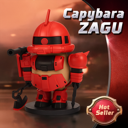 3D Printing Capybara Zagu Magnetic Equipment Toy Set