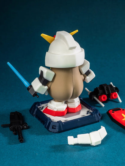 3D Printing Mecha Capybara Magnetic Equipment Toy Set