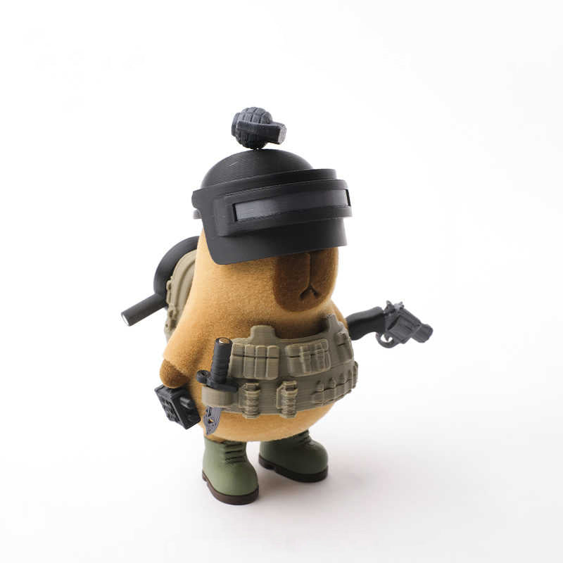 Capybara Special Forces 3D Printing Magnetic Model Toys