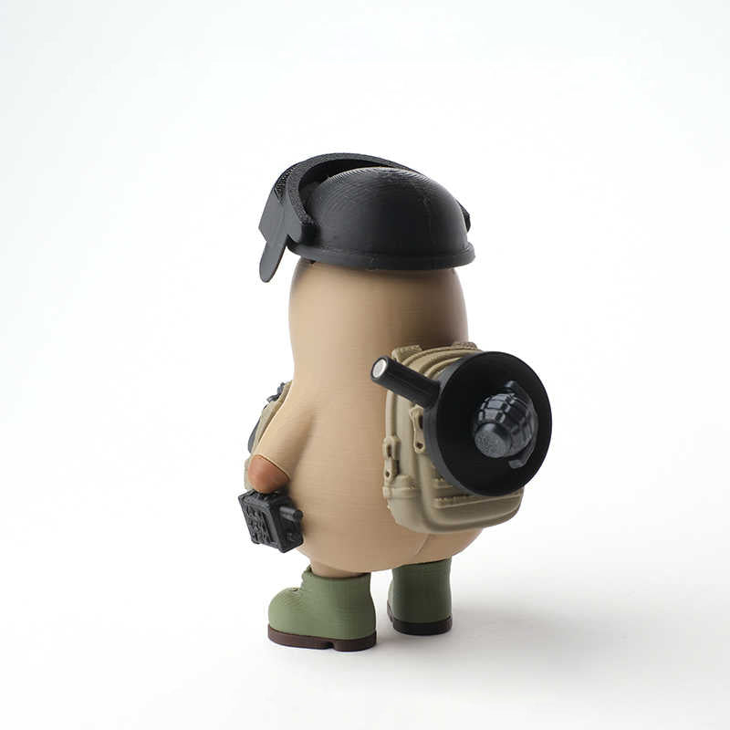 Capybara Special Forces 3D Printing Magnetic Model Toys