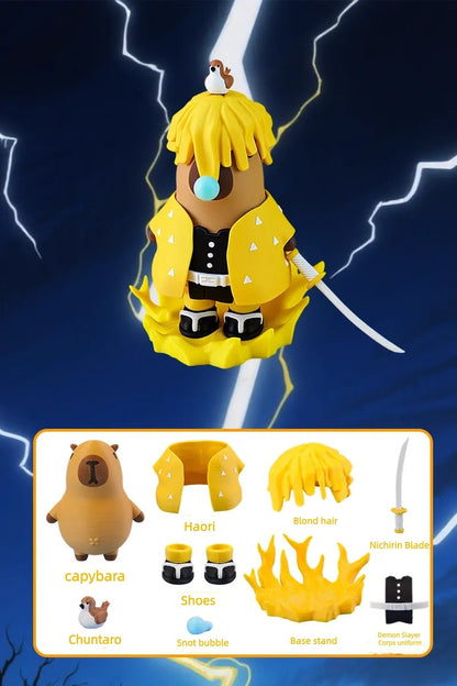 3D Printing KNY Capybara Magnetic Equipment Toy Set